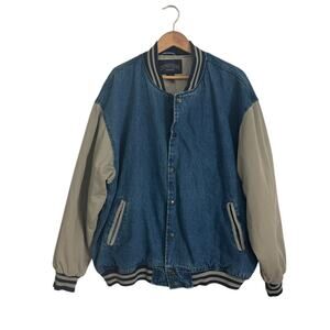 Cambridge Classics Varsity Jacket Men’s XL — Sporty Y2K Letterman Bomber